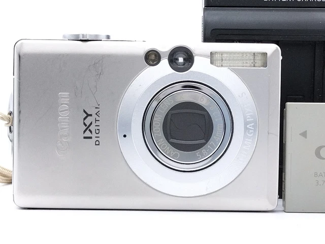 Canon IXY DIGITAL 60 シルバー Canon IXY 60 Compact Digital Camera Silver 5.0MP Used Japan