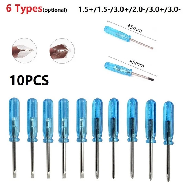 10* Slotted Cross Screwdrivers For X-box Laptop Electronics Hardware Repair Tool