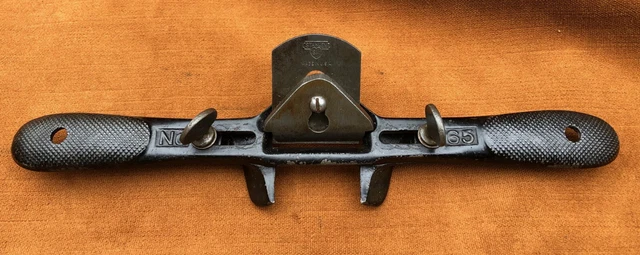 Vintage Stanley No. 65 Chamfer Spokeshave Sweetheart Era