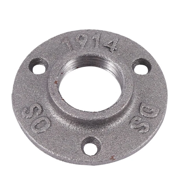 1 brida de fundición a temperatura de hierro fundido, brida de tubo industrial para Sc C7X7