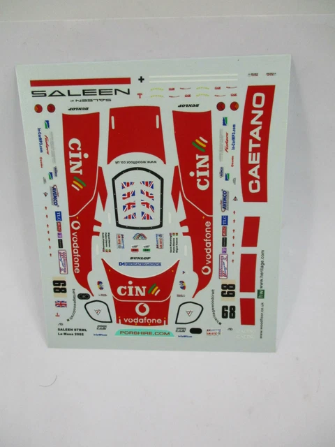 IXO Saleen S7 R Ray Mallock limited Le Mans 2002 1:43
