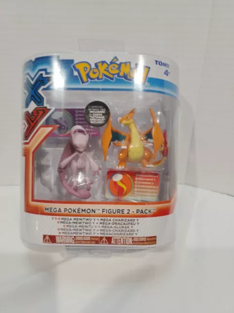 Mega Charizard X Y (Battle) Pokemon Moncolle Figure Set Takara Tomy  1.9-2.6in