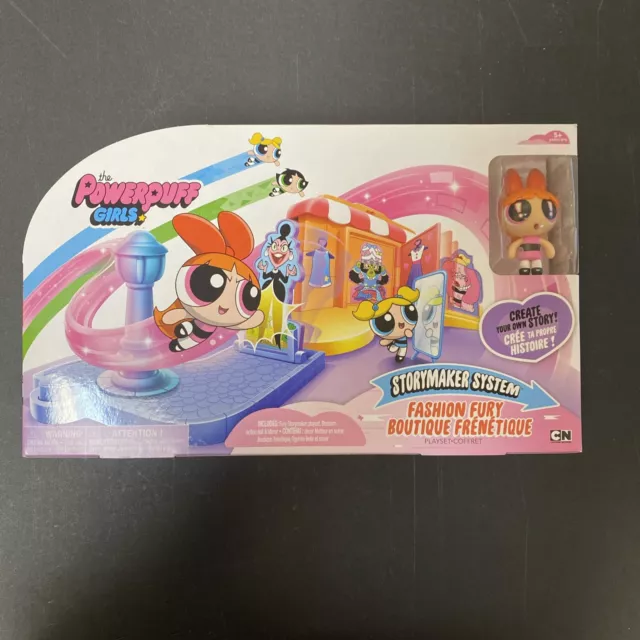 Spin Master The Powerpuff Girls Fashion Fury Blossom Storymaker System Playset