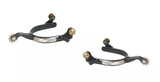 TOUGH 1 ALL AROUND NARROW ROPER SPURS One Pair Horse Tack