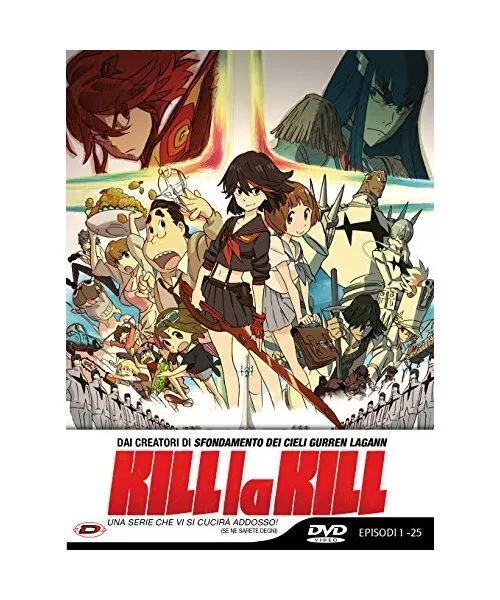 Kill La Kill (Box 5 Dvd)(Eps 01-25), Anime Giapponesi