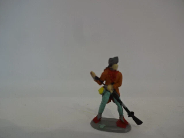 Altfigur 70er Jahre / USA 1861 / Engländer mit Gewehr stoßend