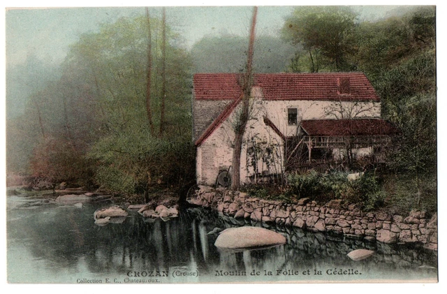 CPA 23 - CROZAN (Hollow) - Moulin de la Folie et la Cedelle