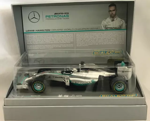 Scalextric Mercedes-AMG F 1  Lewis Hamilton World Champion 2014 Cat. No. C3593A