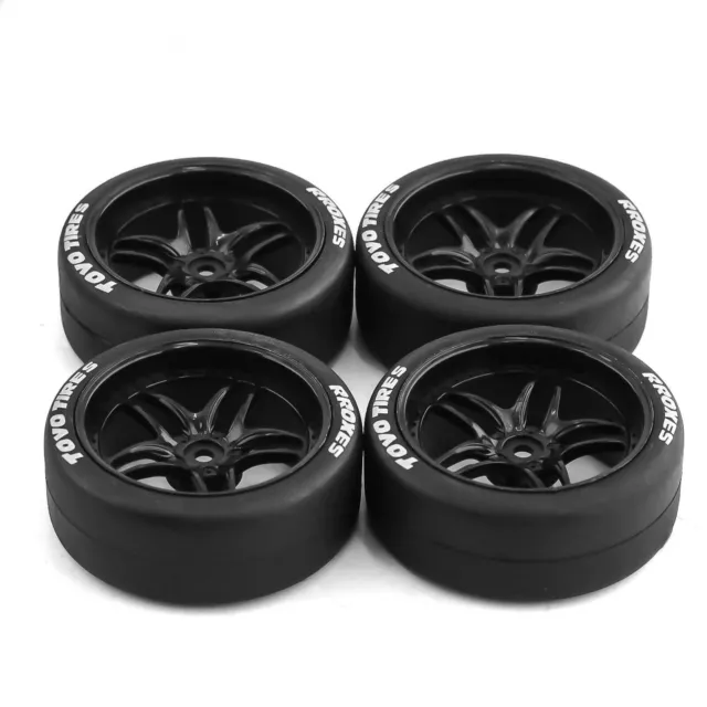 Plastic Wheel Tires for HPI Kyosho Tamiya 1/10 WRC XV01 TT02 Rc Car Accessories