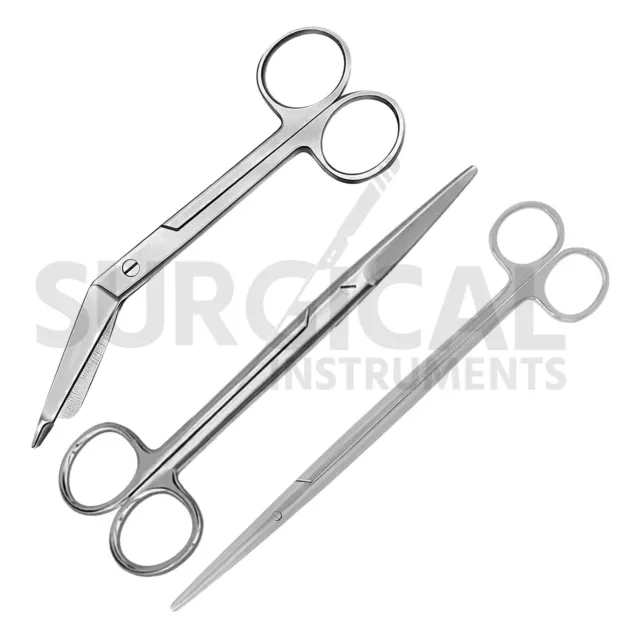 Deluxe veterinary Dissection Kit Surgical Instruments Set Stainless German Grade 3