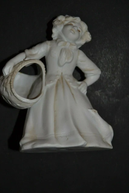 Anciennes - Ancienne Fève Allemande Sujet Biscuit Polychrome 47mm Figurine Miniature 2046859058