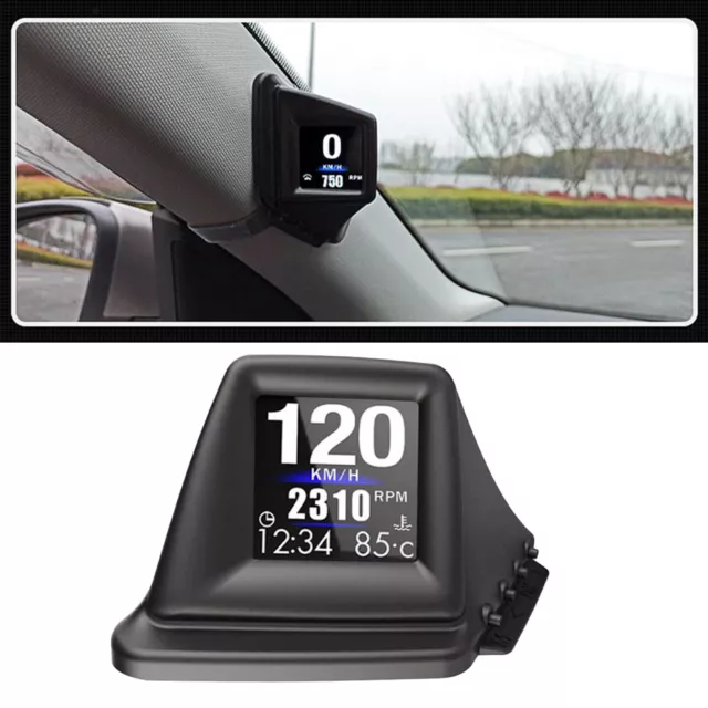 AFFICHAGE TÊTE HAUTE automatique de voiture numérique HUD GPS OBD2