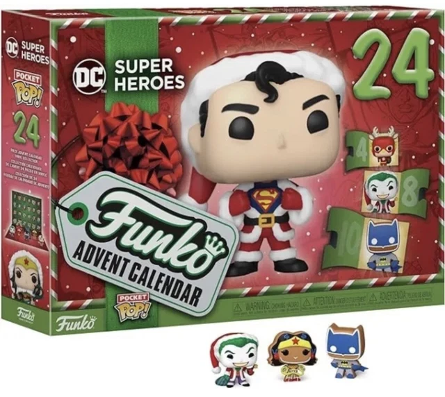 **BRAND NEW SEALED**Funko Pop DC Super Hero Advent Calendar