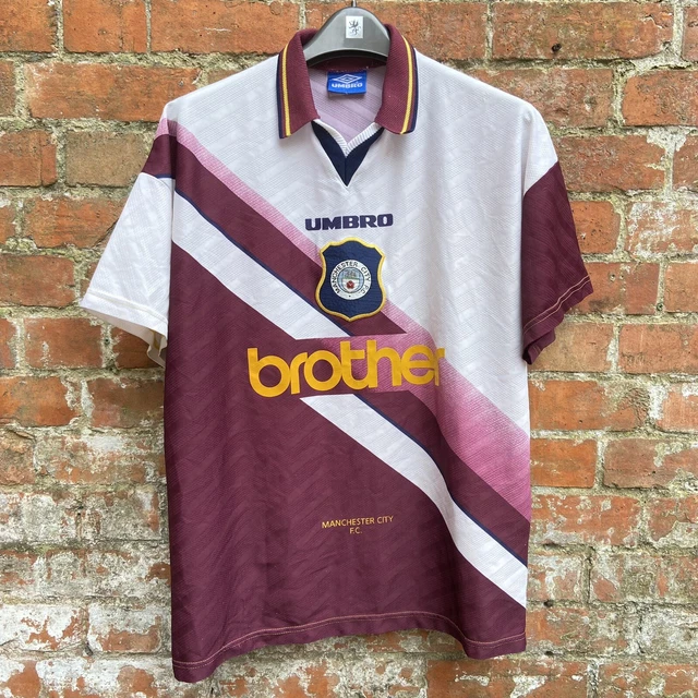 96-97 Umbro Manchester City away shirt】