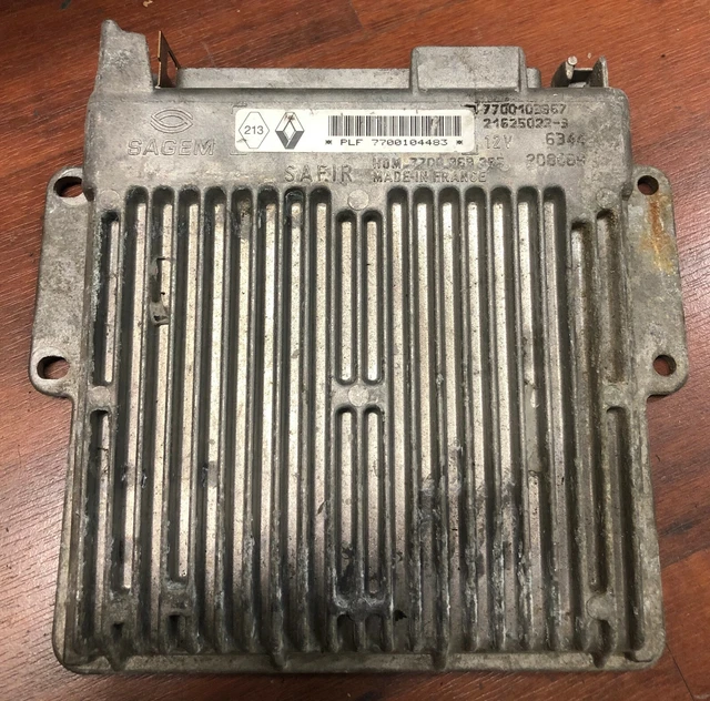 Calculateur Immo Off Débloqué Renault Safir ,35 Pins, 7700104481 - Foto 11