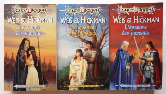 Lot La Trilogie des Légendes - Lance Dragon Tomes 4-5-6 - Fleuve Noir 1996