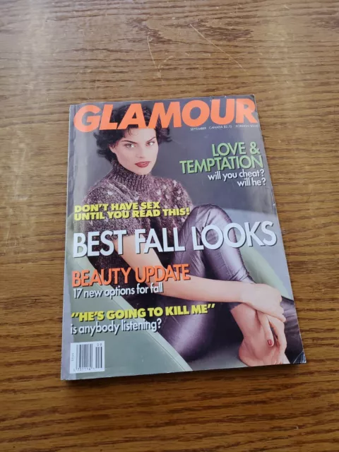 September 1994 Glamour Magazine Magali Amadei Chandra North Liv Tyler Diane Lane