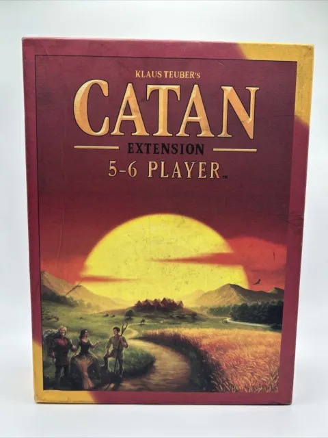 Settlers of Catan 5th Edition - Extension for 5-6 Players NEW OPEN BOX
