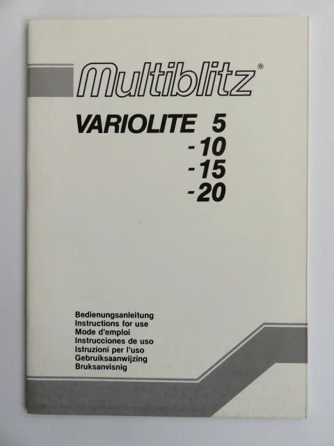 Flash Multiblitz Variolite Compact 1800 - 1840Ws, Lampe Modélisation 650W, Made In Germany
