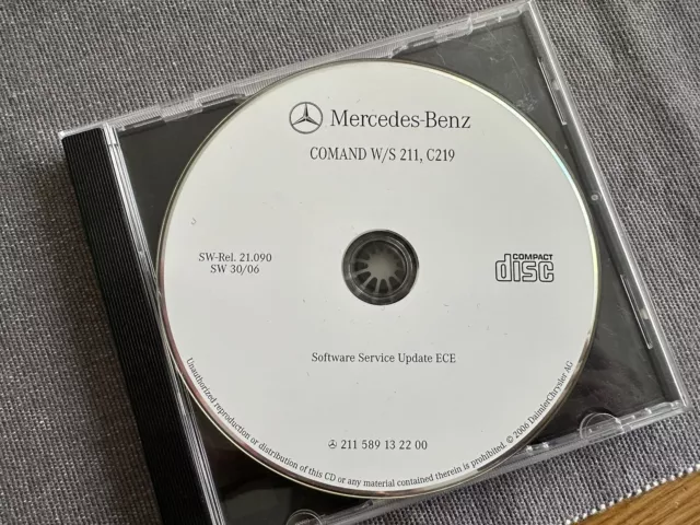 Mercedes Benz Comand APS SW- Rel. 21.090 SW 30/06 NTG1 System Software Update