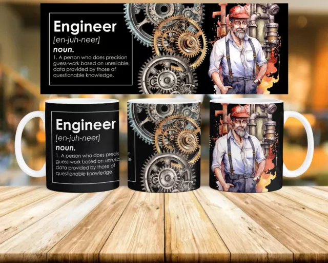 Engineer-One pc 11oz Ceramic Coffee Mug