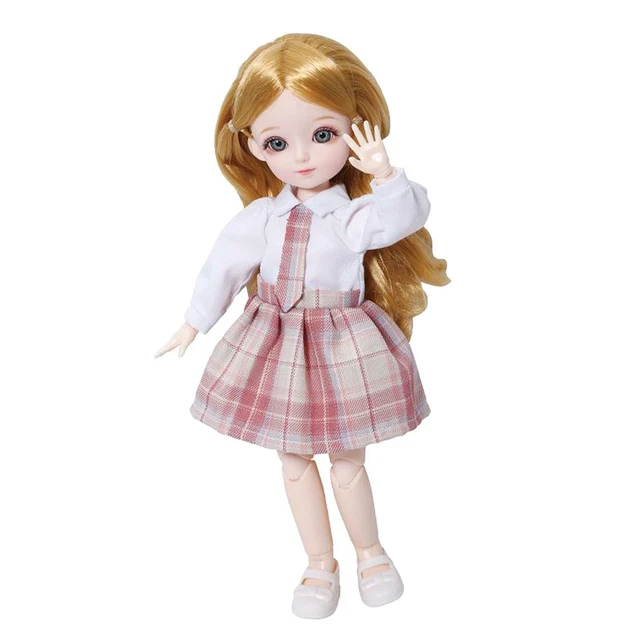 Bambola BJD 1/6 Bambole Con Snodo A Sfera 30 Cm Con Parrucca Uniforme Per Il