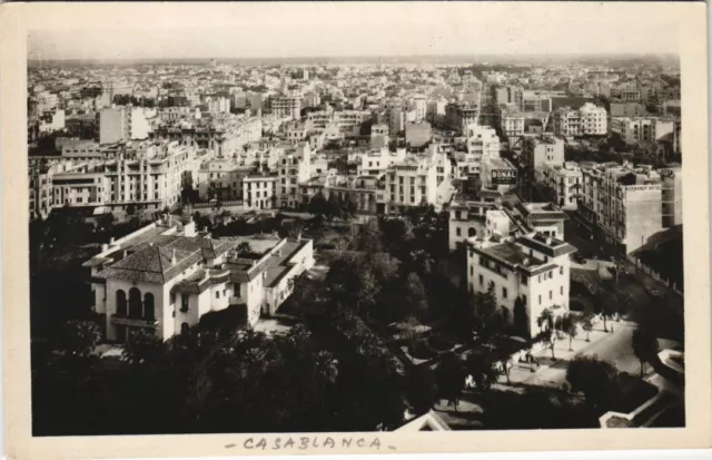 CPA AK CASABLANCA Quartier Mers-Sultan MAROC (24199)