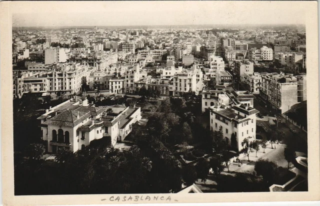 CPA AK CASABLANCA Quartier Mers-Sultan MOROC (24199)