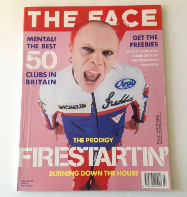 The Face Magazine, July 1996, Keith Flint, The Prodigy, New Order