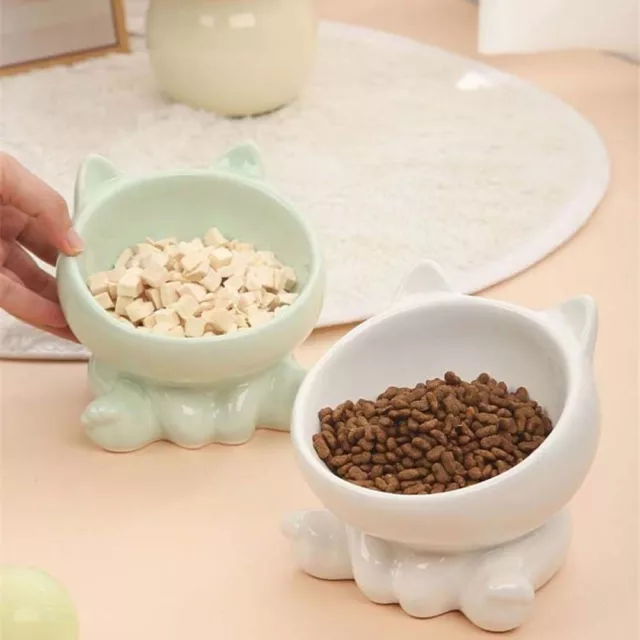 Puppy Kitten Cat Food Bowl Water Feeder Container Pet Supplies Pet Feeding Bowl