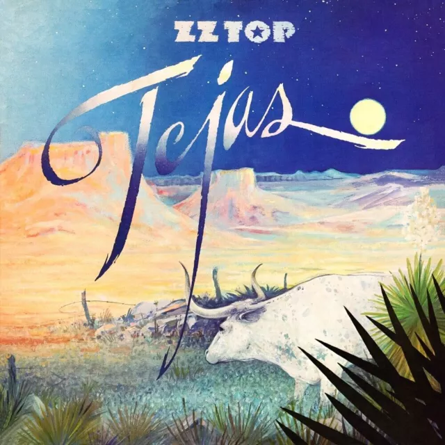 " ZZ Top Tejas " ALBUM COVER ART POSTER