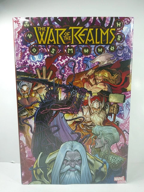 War of The Realms Omnibus Adams DM Cover New Marvel Comics HC Hardcover Sealed 1