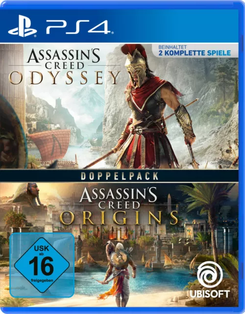 Assassin's Creed Odyssey + Origins Compilation - PS4 (NEU & OVP!)