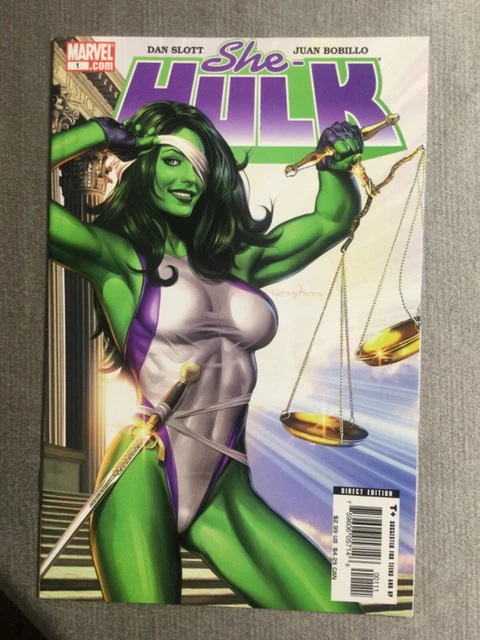 She-Hulk #1 & 2  1st cameo & appearance Justice Love TVA  2005  NM Cond