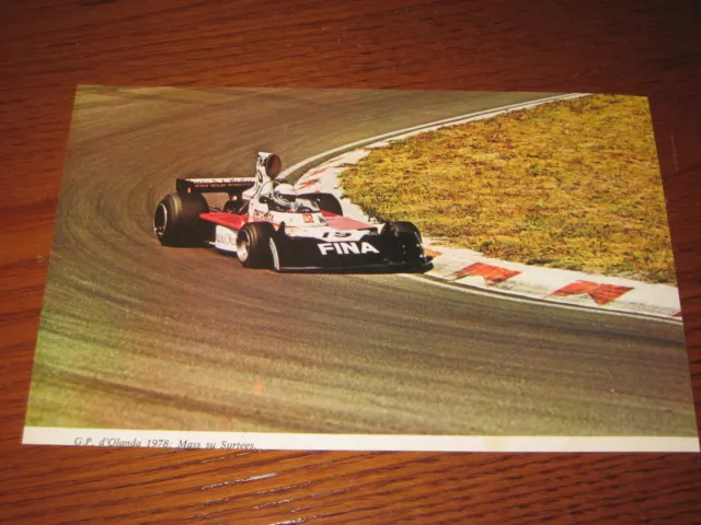 (64)*=G.p. F.1 Olanda 1978 Mass Surtees=Ritaglio=Clipping=Foto=