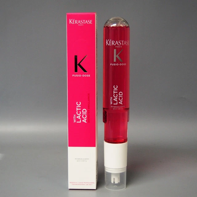 NEW - KERASTASE FUSIO DOSE WITH LACTIC ACID BOOSTER BRILLANCE 120ml / 4.06oz