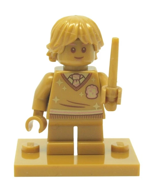 LEGO MINIFIGURE GOLD Ron Weasley 20th Anniversary Harry Potter 76388