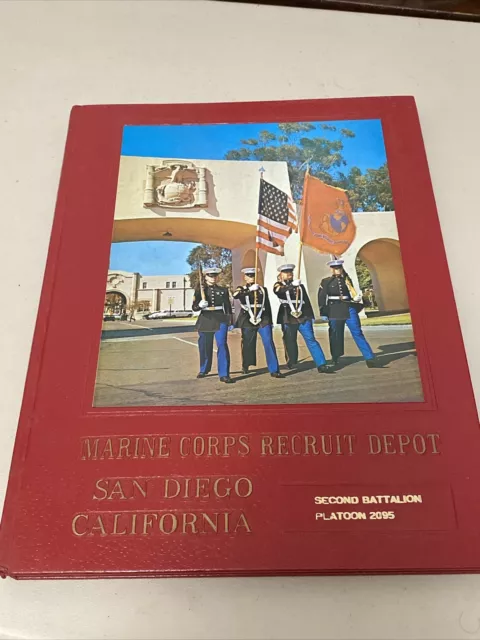 Marine Corp Recruit Depot San Diego CA 2nd Battalion Platoon 2095 Yearbook