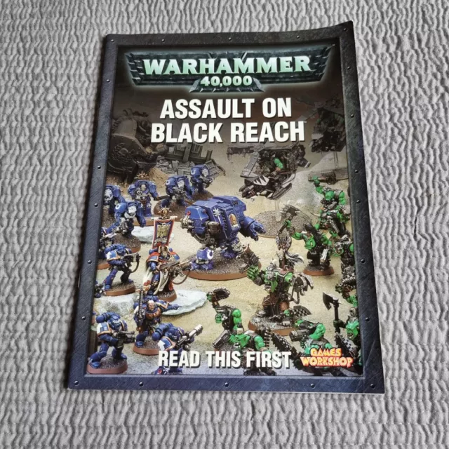 Warhammer 40K 5th Edition: Assault on Black Reach Booklet (2008) Warhammer 40K 5th Edition: Assault on Black Reach Booklet (2008)