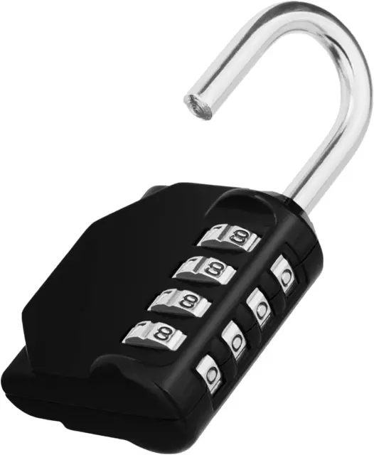 Cadenas Code 4 Chiffres, Cadenas a Code Pour Casier Vestiaire Sport, College, Sc