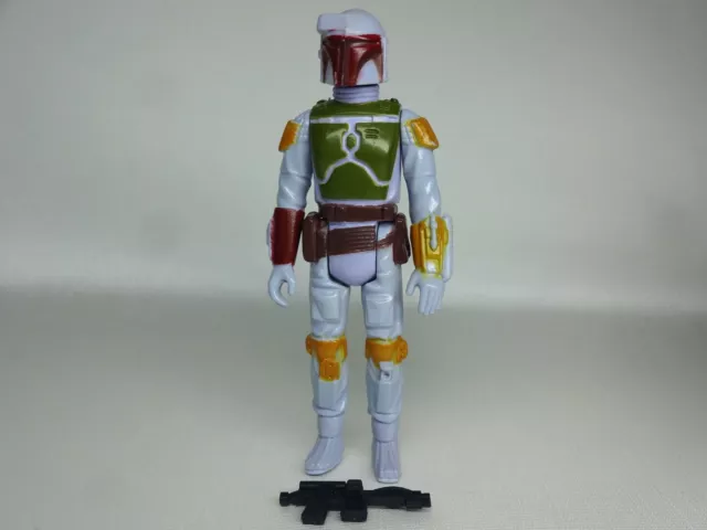Vintage Star Wars 1979 Tri Logo Boba Fett Ottime Condizioni Blaster Originale