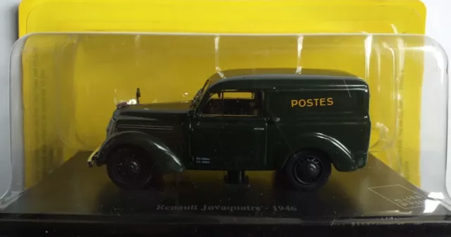 Universal Hobbies  1/43 - La poste PTT 03 - Renault Juvaquatre