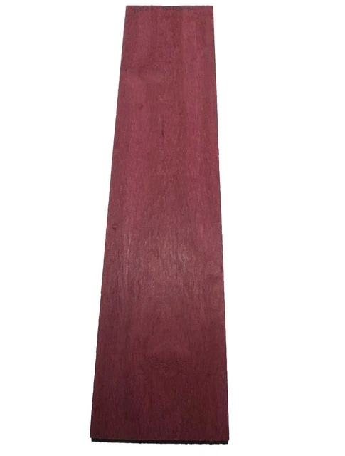 Amaranth Pommele Bois Purpleheart Bois 90x21cm x 22mm