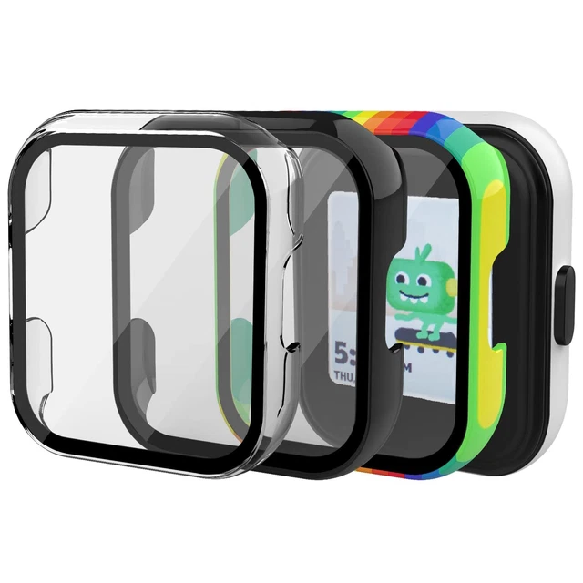 SyncUp-Kids-Watch-Screen-Protector-Case, Hard PC with Tempered Glass ...
