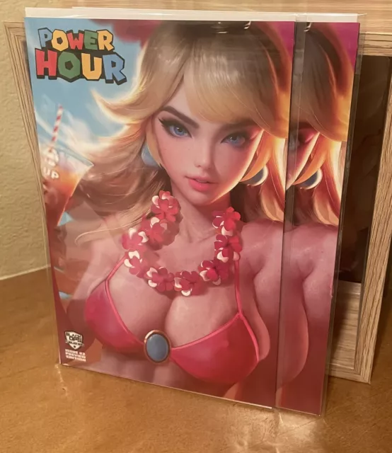 Power Hour #2 Preview Shikarii Princess Peach 2 Book Set Ltd 200 Sold Out Nm