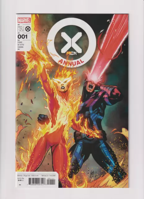 X-MEN ANNUAL 2022 #1 Stefano Caselli Variant Cover A, Marvel Comics 2022