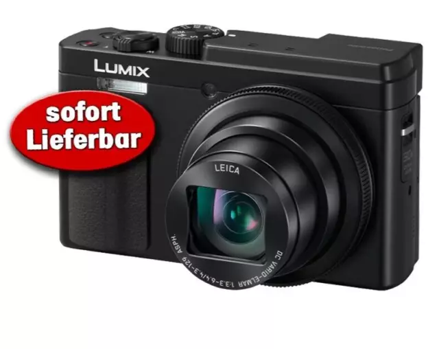 Panasonic Lumix DC-TZ96D schwarz Digitalkamera Panasonic-Fachhändler