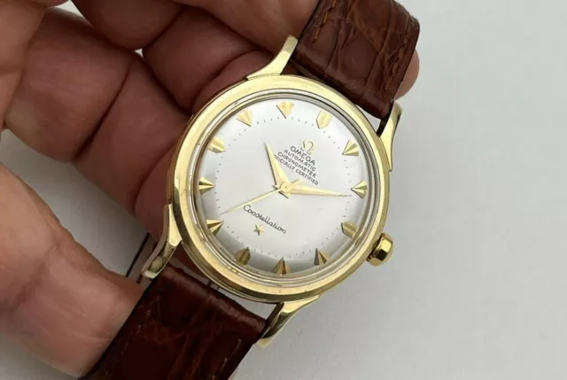 OMEGA CONSTELLATION  AUTOMATIC  Ref. 2652 Cal. 354  34.5mm  1948 14K SOLID GOLD 2