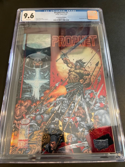 PROPHET v2 #1 CGC 9.6 *Stephen Platt Holochromium Edition* RARE Netflix Movie NM 2