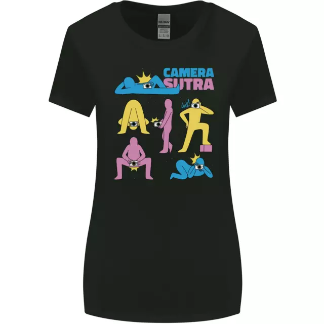 Camera Sutra Photography Photographer Funny Womens Wider Cut T-Shirt